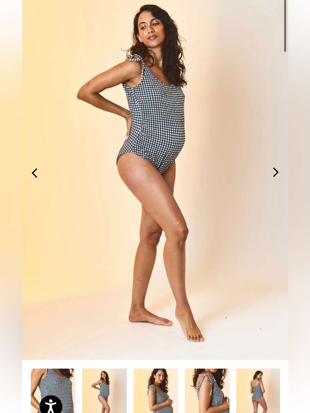 The Isola One Piece Maternity Swimsuit